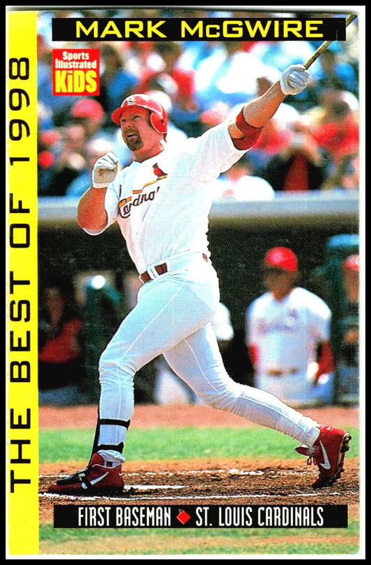 1998 Sports Illustrated for Kids The Best of 1998 #4 Mark McGwire St. Louis
