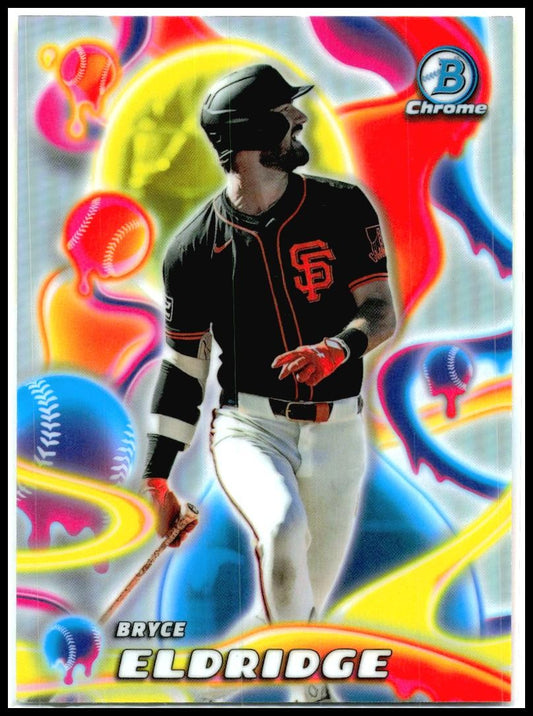 2025 Bowman Chrome Melt Mashers #MM-15 Bryce Eldridge Giants