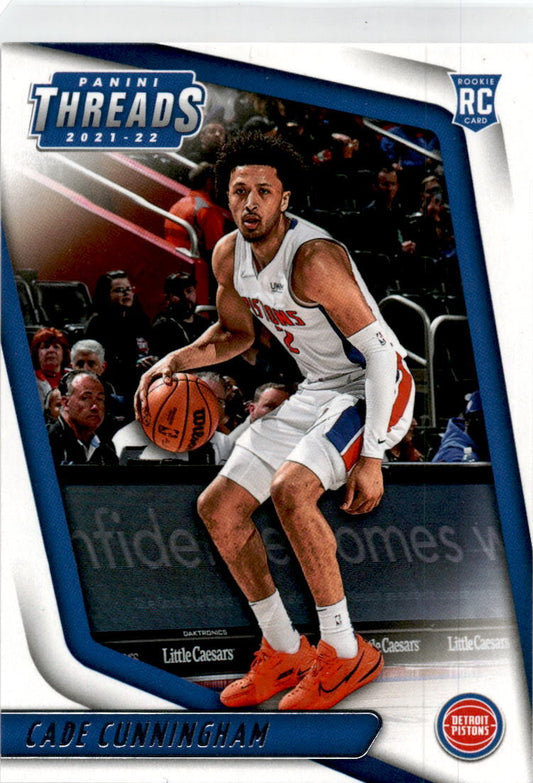 2021-22 Panini Chronicles #79 Cade Cunningham Rookie Detroit Pistons