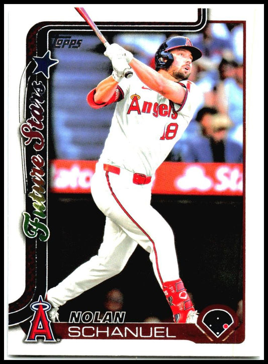 2025 Topps #210 Nolan Schanuel Los Angeles Angels