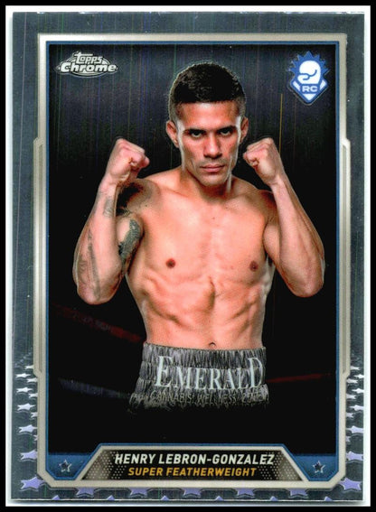 2024 Topps Chrome Boxing #11 Henry Lebron-Gonzalez