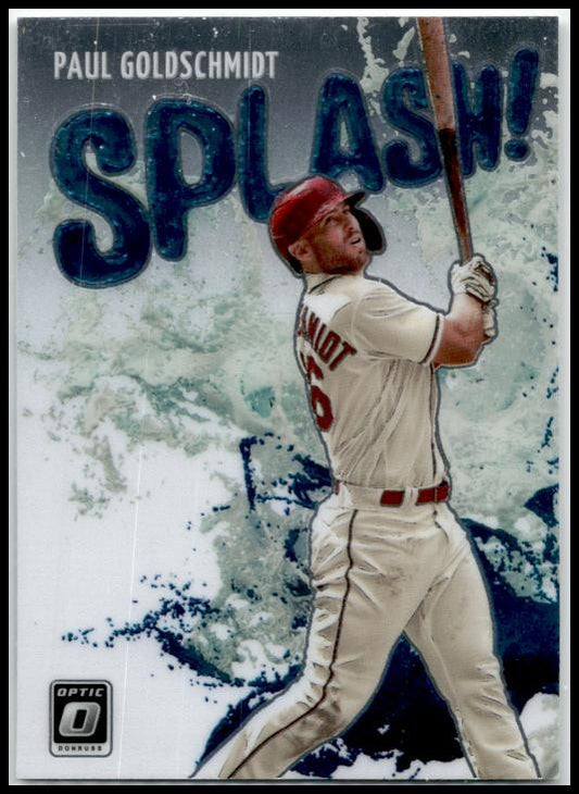 2022 Donruss Optic Splash #SP-15 Paul Goldschmidt St. Louis Cardinals