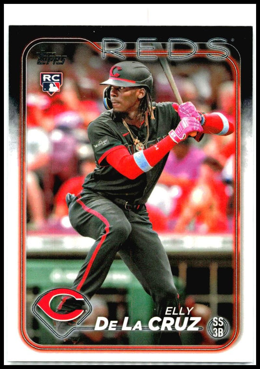 2024 Topps #141 Elly De La Cruz Rookie Cincinnati Reds
