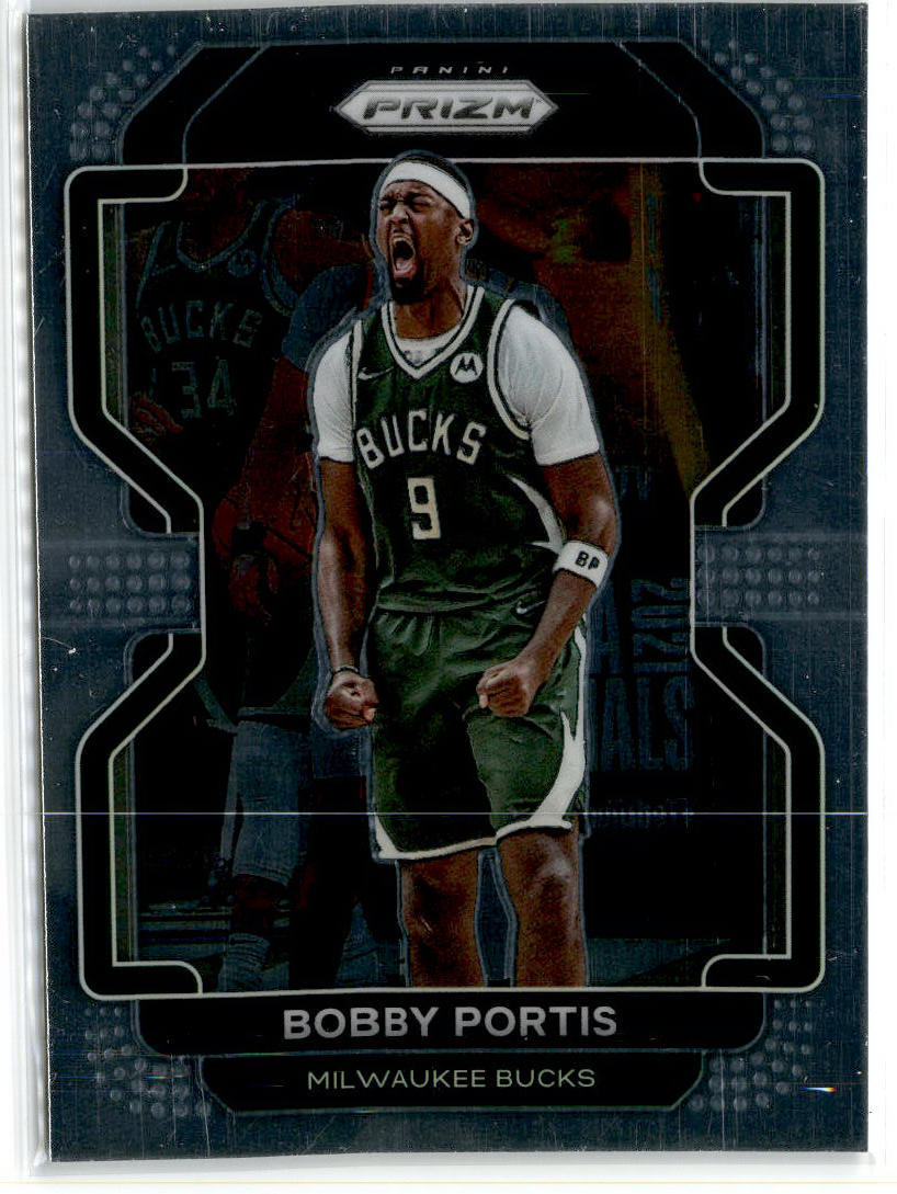 2021-22 Panini Prizm #87 Bobby Portis Milwaukee Bucks