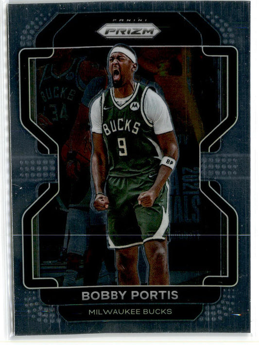 2021-22 Panini Prizm #87 Bobby Portis Milwaukee Bucks