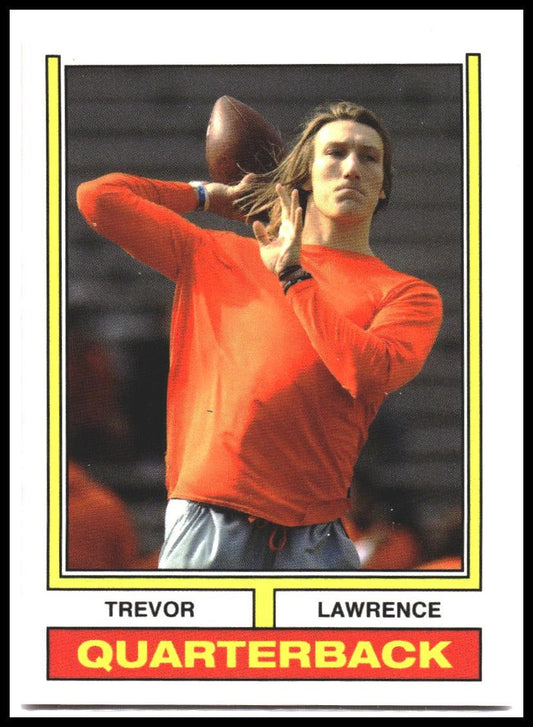 Trevor Lawrence #15 2021 Topps x Trevor Lawrence