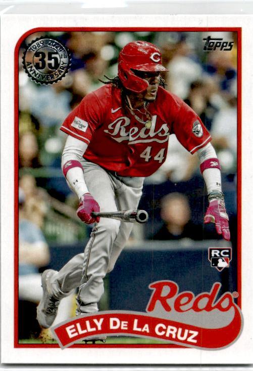 2024 Topps 1989 Topps Baseball 35th Anniversary #89B-69 Elly De La Cruz Reds