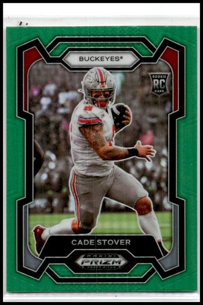2024 Panini Prizm Draft Picks Green #174 Cade Stover Houston Texans