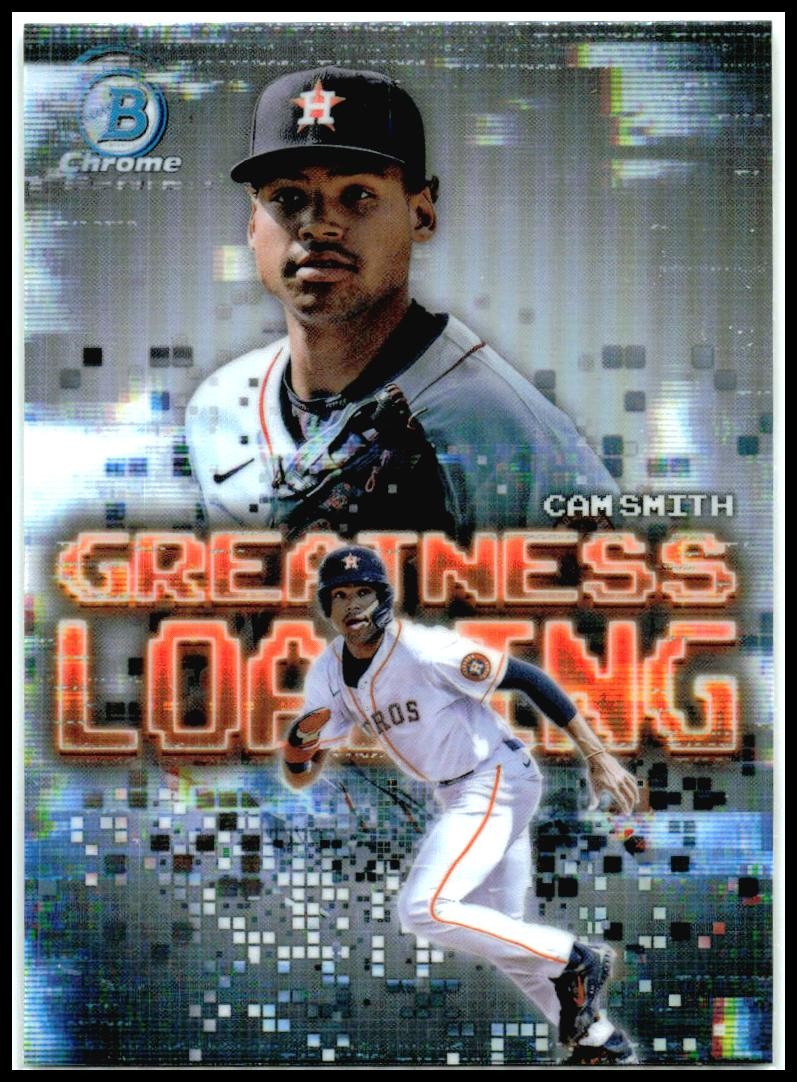 2025 Bowman Greatness Loading #GL-4 Cam Smith Houston Astros