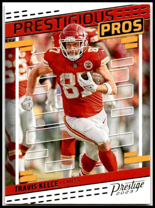 2023 Panini Prestige Prestigious Pros #PP-1 Travis Kelce Kansas City Chiefs