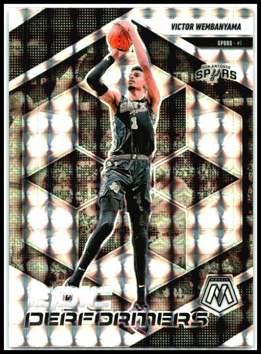 2024-25 Panini Mosaic Epic Performers Mosaic #1 Victor Wembanyama Spurs