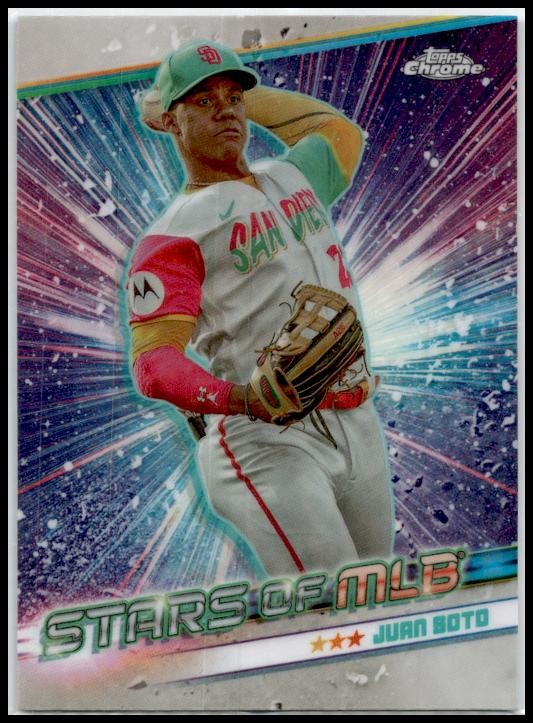 2024 Topps Stars of MLB Chrome #CSMLB-20 Juan Soto San Diego Padres