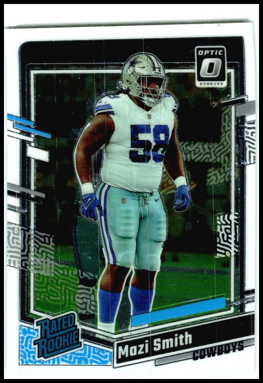 2023 Donruss Optic #228 Mazi Smith Rookie Dallas Cowboys