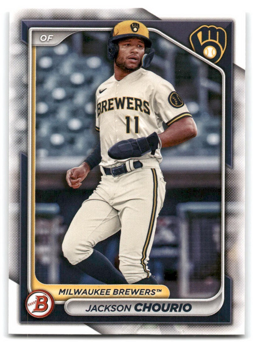 2024 Bowman #BP-140 - Jackson Chourio Milwaukee Brewers