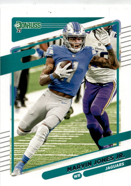 2021 Donruss #174 Marvin Jones Jr.  Jacksonville Jaguars