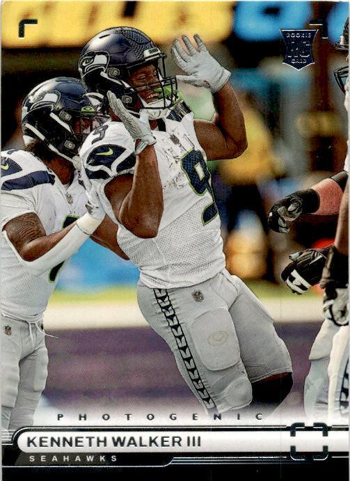 2022 Panini Chronicles Photogenic #PH-37 Kenneth Walker III Seattle Seahawks