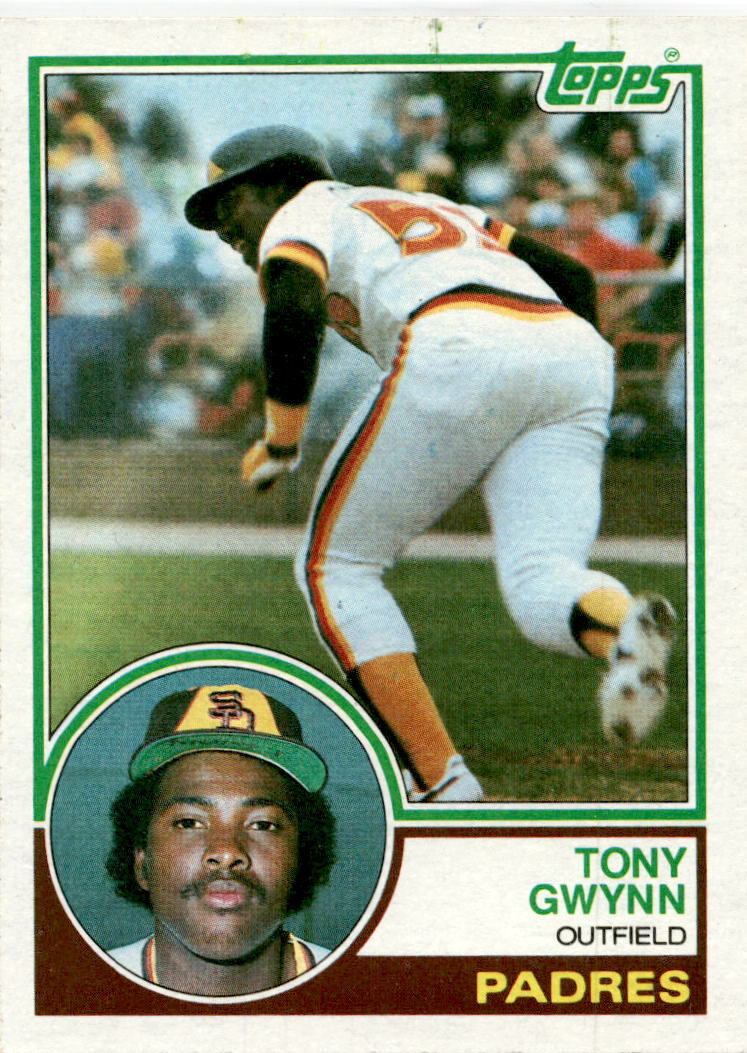 1983 Topps #482 Tony Gwynn Rookie San Diego Padres