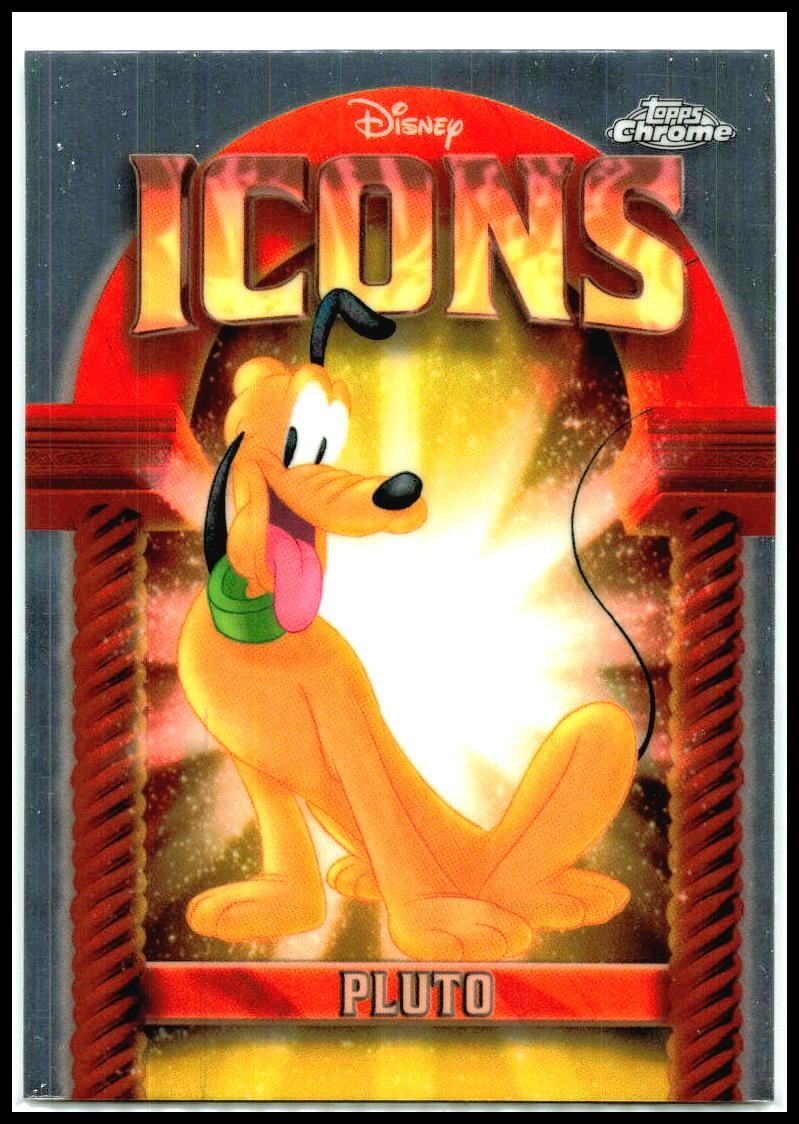 2025 Topps Chrome Disney Icons #DI-34 Pluto