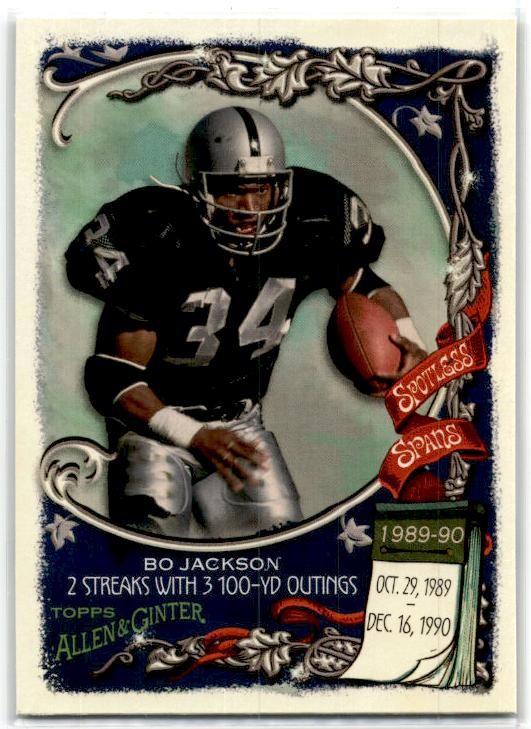 2023 Topps Composite Spotless Spans #SS-18 Bo Jackson Los Angeles Raiders