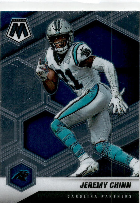 2021 Panini Mosaic #38 Jeremy Chinn Carolina Panthers