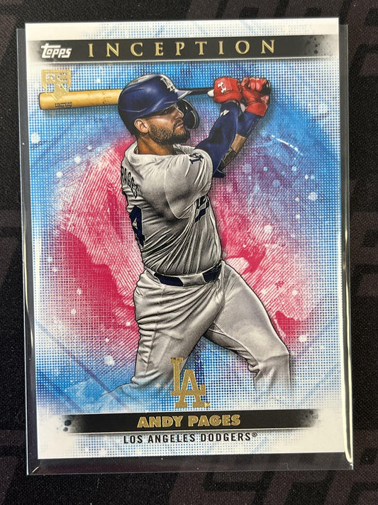 2024 Topps Inception #100 Andy Pages Los Angeles Dodgers