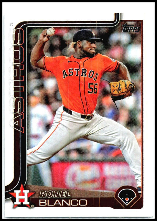 2025 Topps Rainbow Foil #341 Ronel Blanco Houston Astros