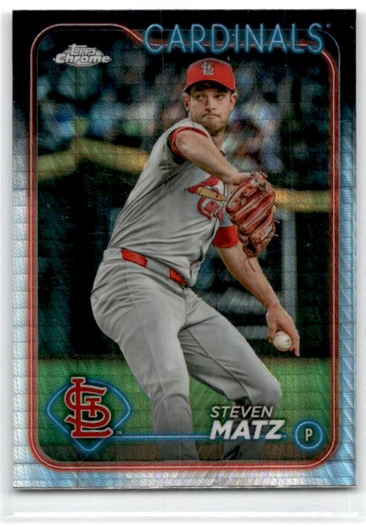 2024 Topps Update Prism #US329 Steven Matz St. Louis Cardinals