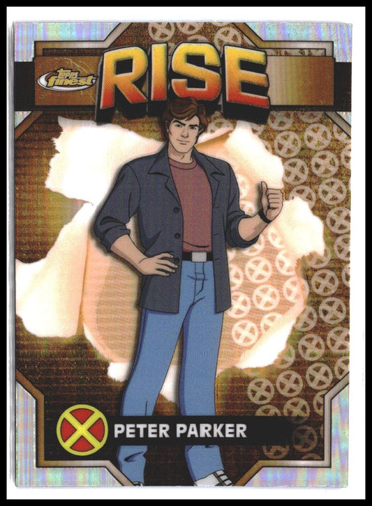 Peter Parker #19 2025 Topps Finest X-Men '97 Refractor