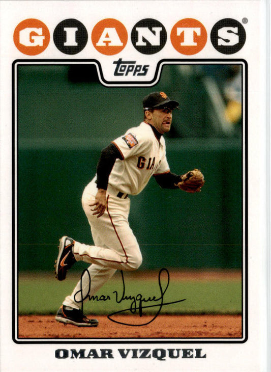 2008 Topps #79 Omar Vizquel San Francisco Giants