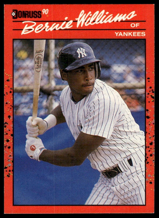 Bernie Williams - 1990 Donruss RC #689 - New York Yankees