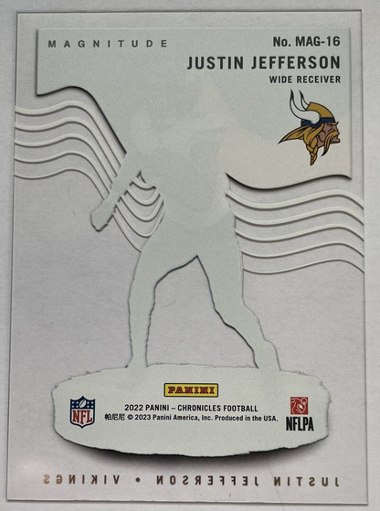 Justin Jefferson 2022 Chronicles Magnitude #MAG-16 Vikings