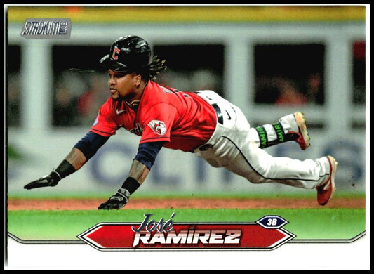 2024 Stadium Club #49 José Ramírez Cleveland Guardians