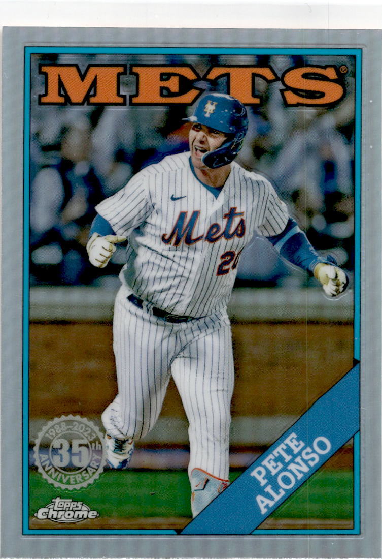 2023 Topps Chrome #88BC-6 Pete Alonso New York Mets
