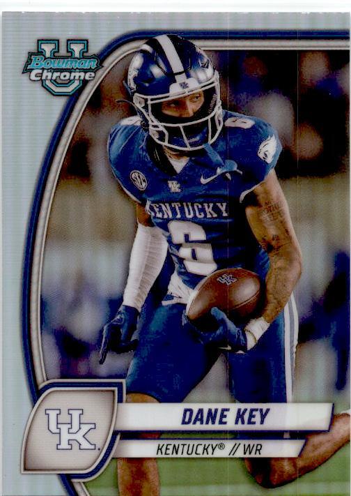 2024 Bowman University Chrome Refractor #50 Dane Key Kentucky Wildcats