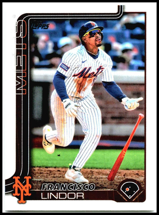 2025 Topps #350 Francisco Lindor New York Mets