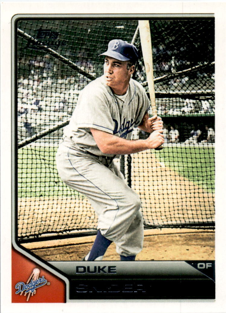 2011 Topps Lineage #59 Duke Snider Brooklyn Dodgers