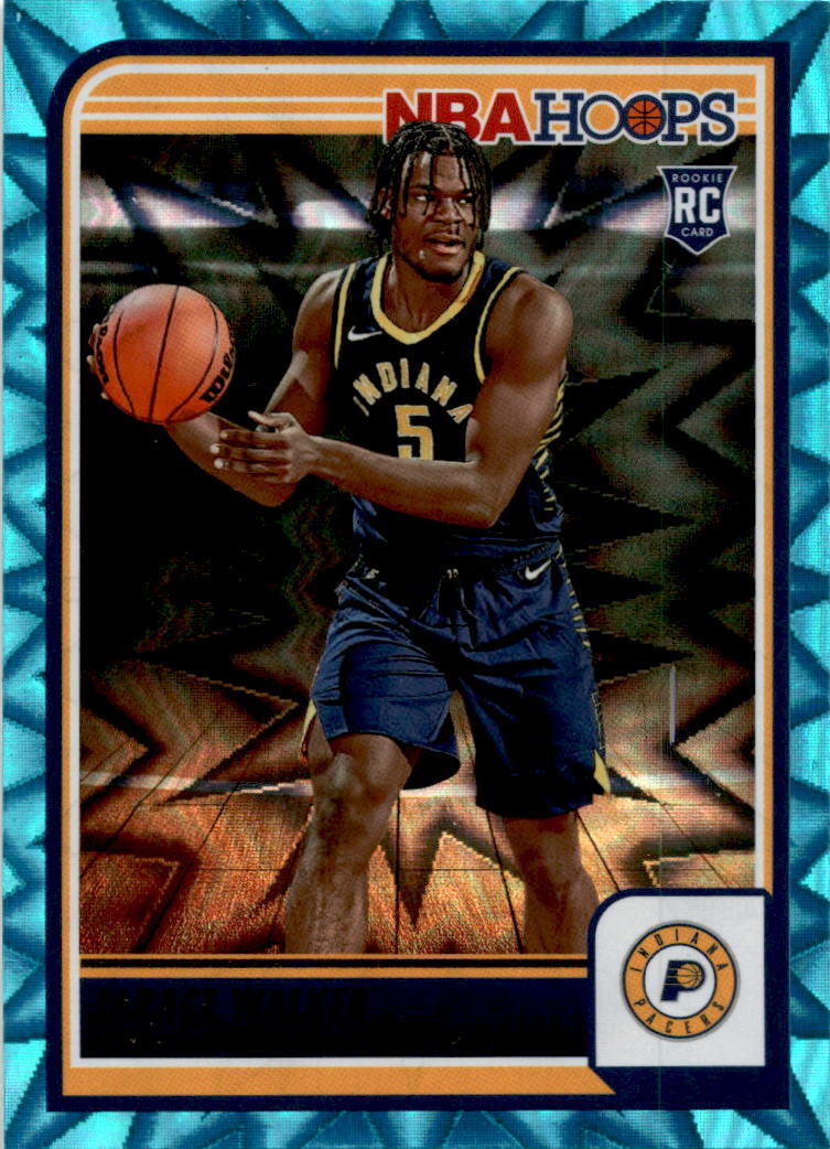 2023-24 Panini NBA Hoops Teal Explosion #251 Jarace Walker Indiana Pacers