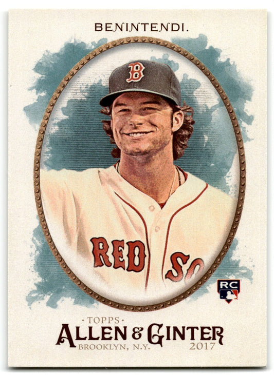 2017 Topps Allen & Ginter Andrew Benintendi Rookie Boston Red Sox #237