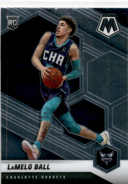 2020-21 Panini Mosaic #202 LaMelo Ball Rookie Charlotte Hornets