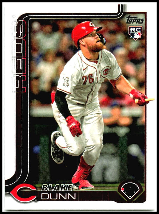 2025 Topps #274 Blake Dunn Rookie Cincinnati Reds