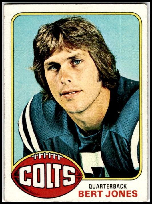 1976 Topps #525 Bert Jones Baltimore Colts