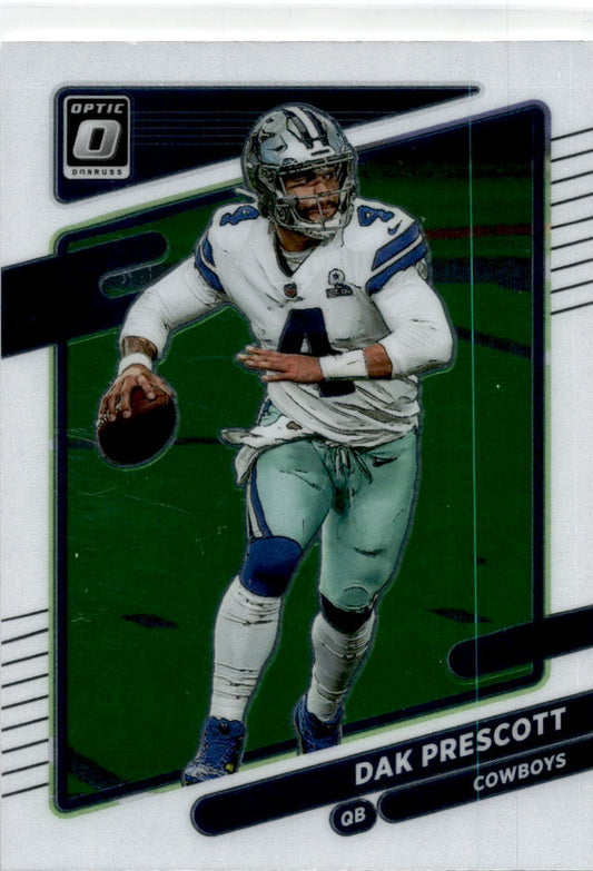 2021 Donruss Optic #22 Dak Prescott Dallas Cowboys
