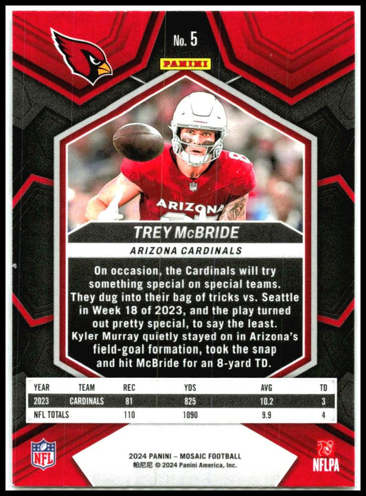 2024 Panini Absolute By Storm #BS-TBN Trey Benson Arizona Cardinals