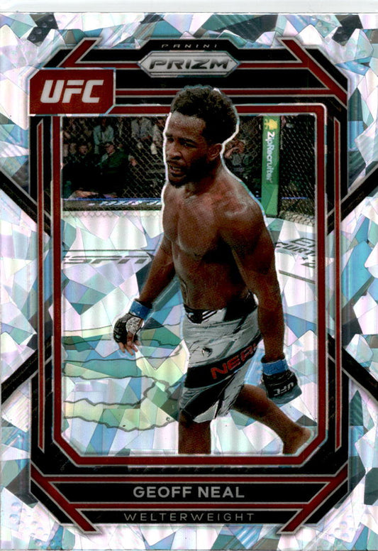 2023 Panini Prizm Ice Prizms UFC #127 Geoff Neal
