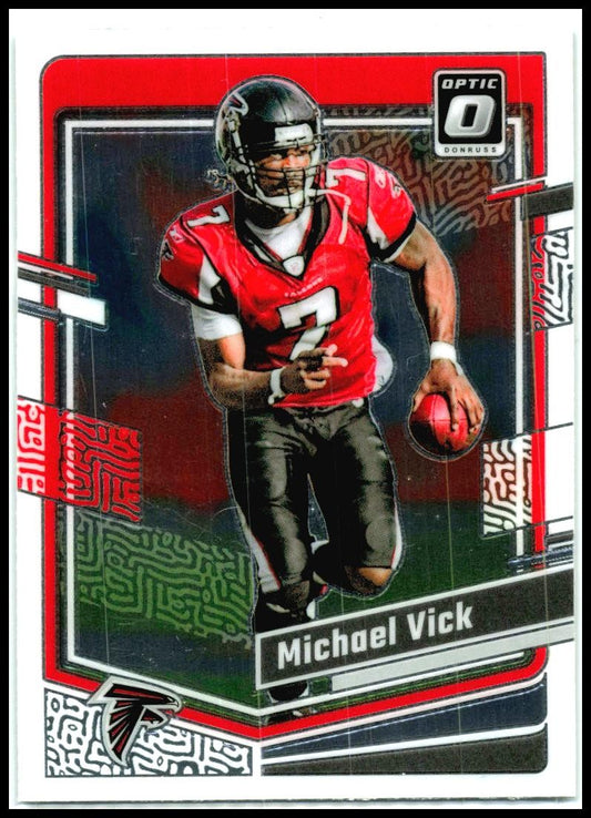 2023 Donruss Optic #12 Michael Vick Atlanta Falcons