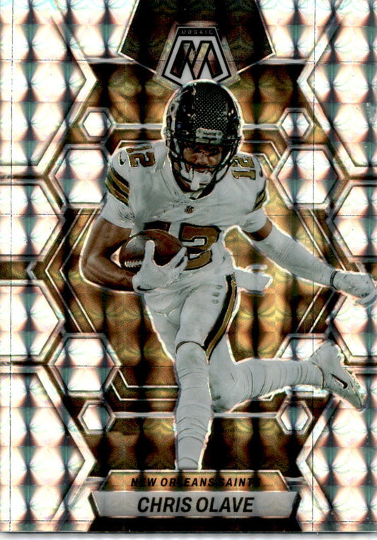 2023 Panini Mosaic Prizm #170 Chris Olave New Orleans Saints