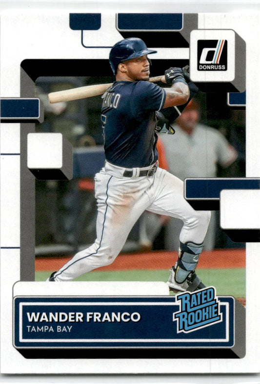 2022 Donruss #34 Wander Franco Rookie Tampa Bay Rays