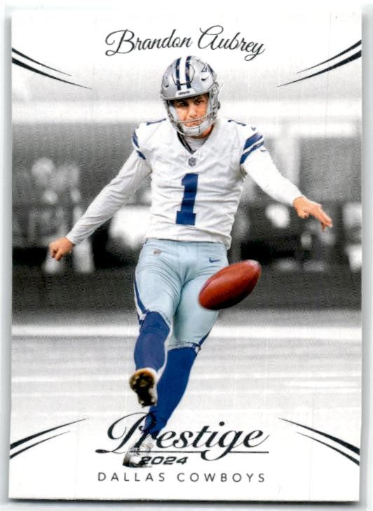 2024 Panini Prestige #81 Brandon Aubrey Dallas Cowboys