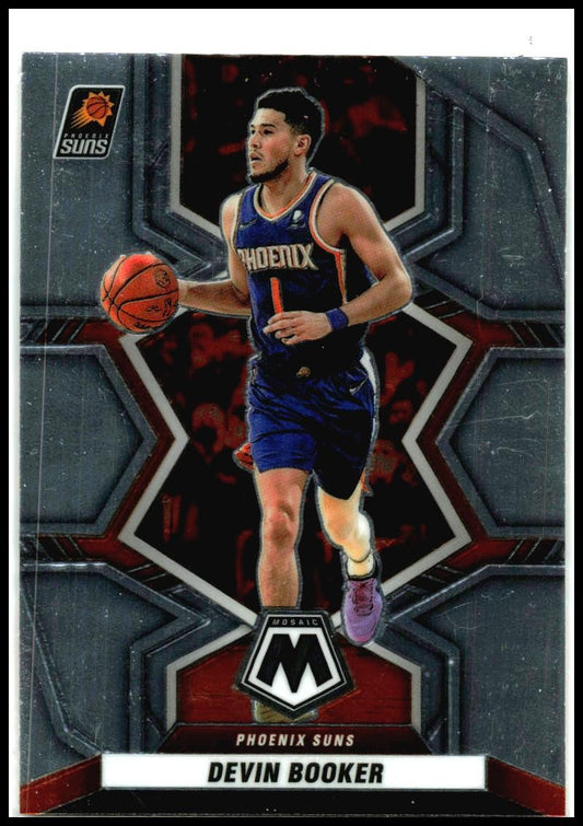 2021-22 Panini Mosaic #193 Devin Booker Phoenix Suns