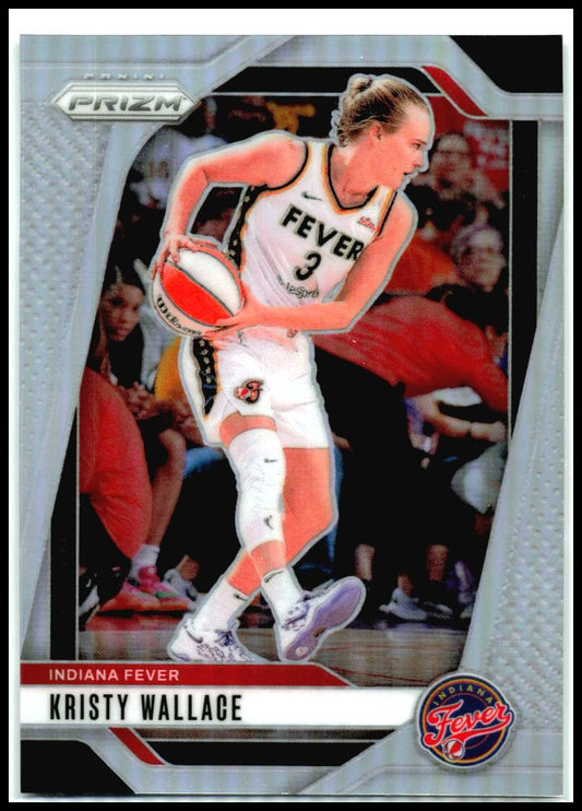 2024-25 Panini Prizm WNBA Silver #133 Kristy Wallace Fever